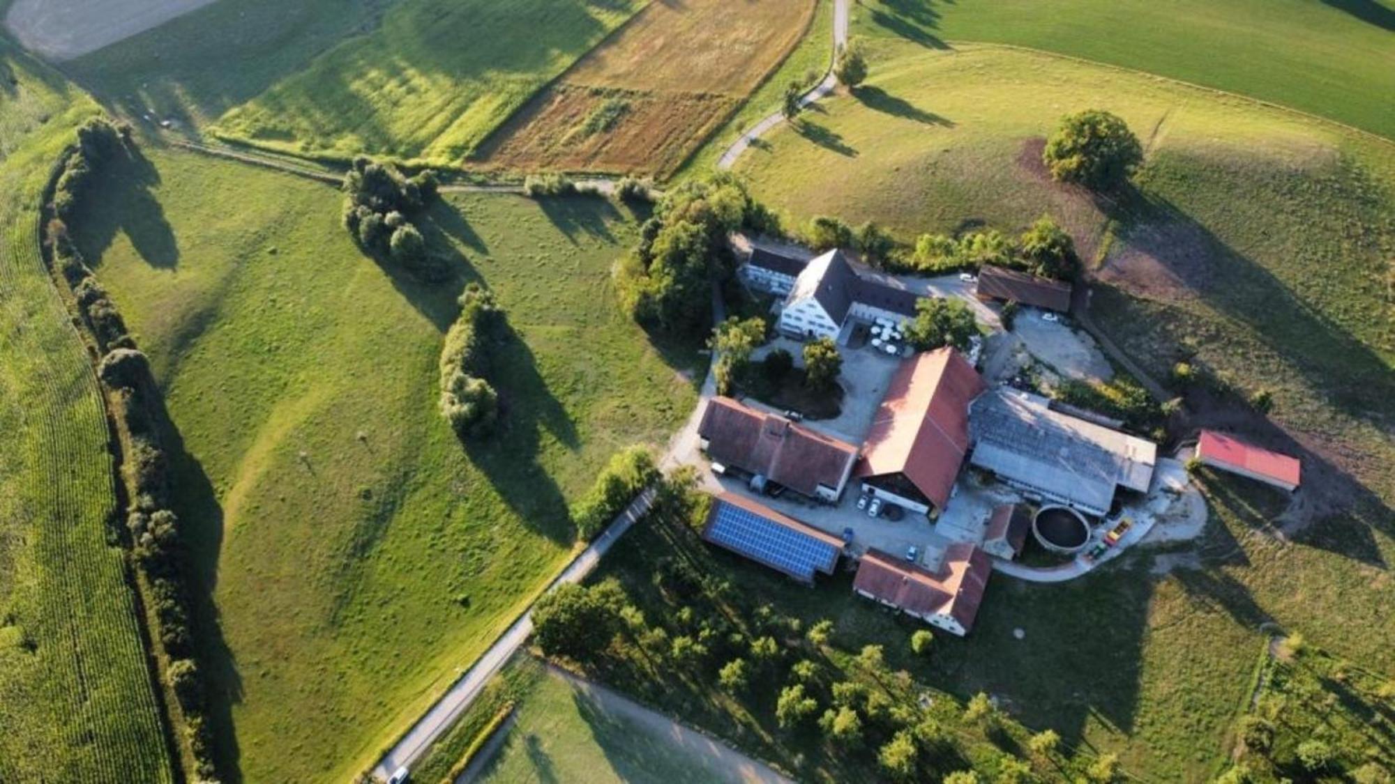 Roesslerhof Ferienwohnung Roesslerweiher Schlier Exterior foto